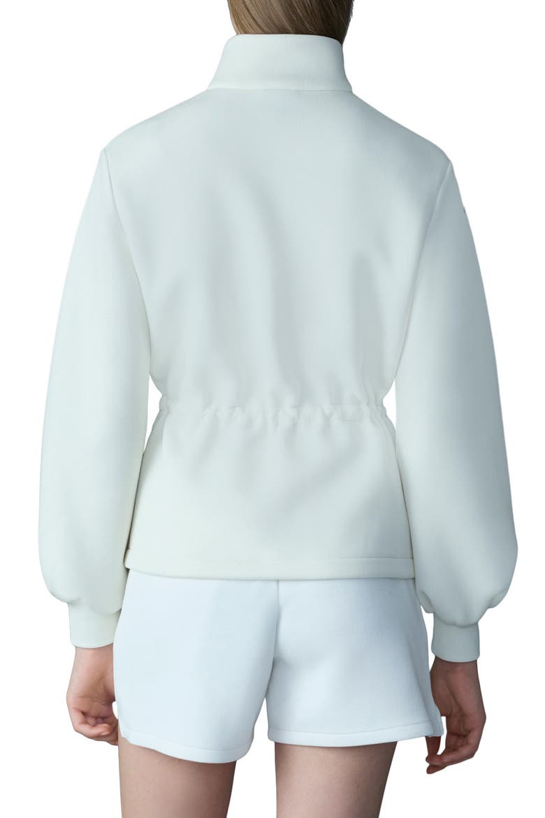 Finola Double Face Jersey Jacket, Alternate, color, CREAM