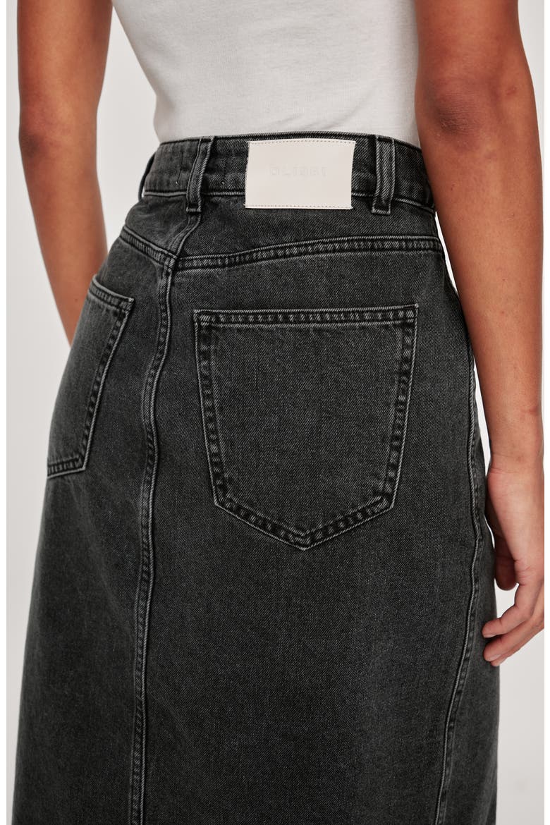 Lexie High Waist Denim Skirt, Alternate, color, LIGHT NIGHTSHADE VINTAGE
