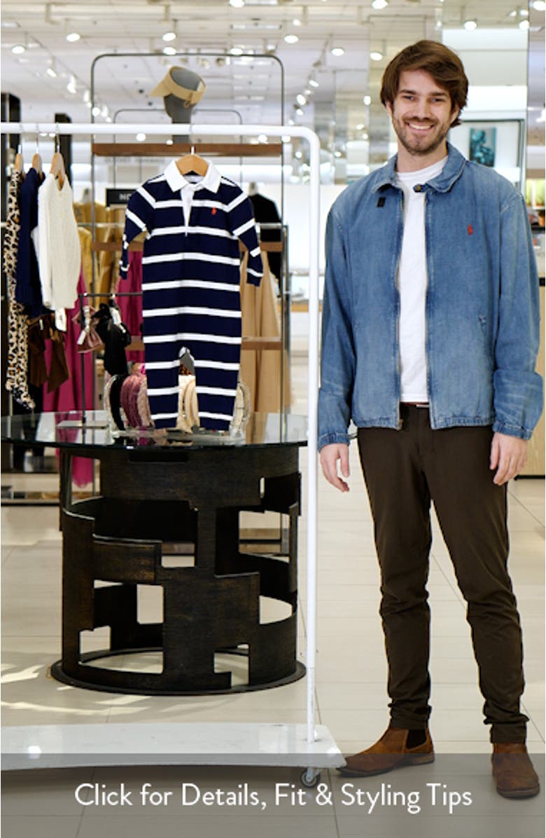 Rugby Stripe Romper, sales video thumbnail