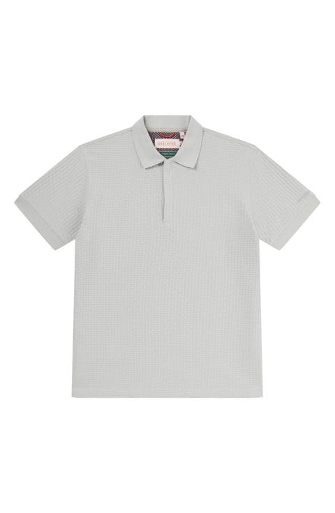 Barmer Textured Organic Cotton Polo