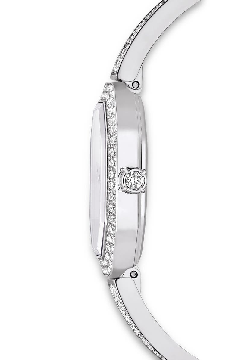 Swarovski Dextera Bracelet Watch, 31mm, Alternate, color, Silver