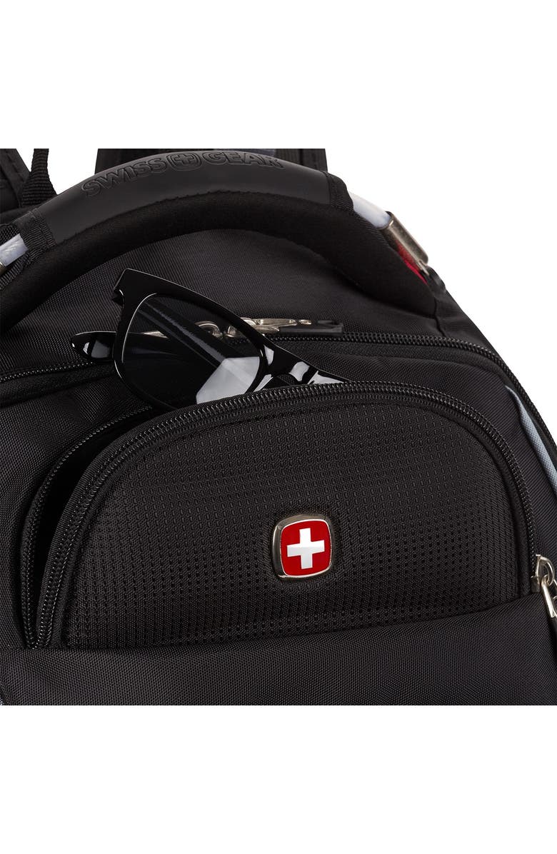SWISSGEAR 6752 ScanSmart(TM) Laptop Backpack, Alternate, color, Black