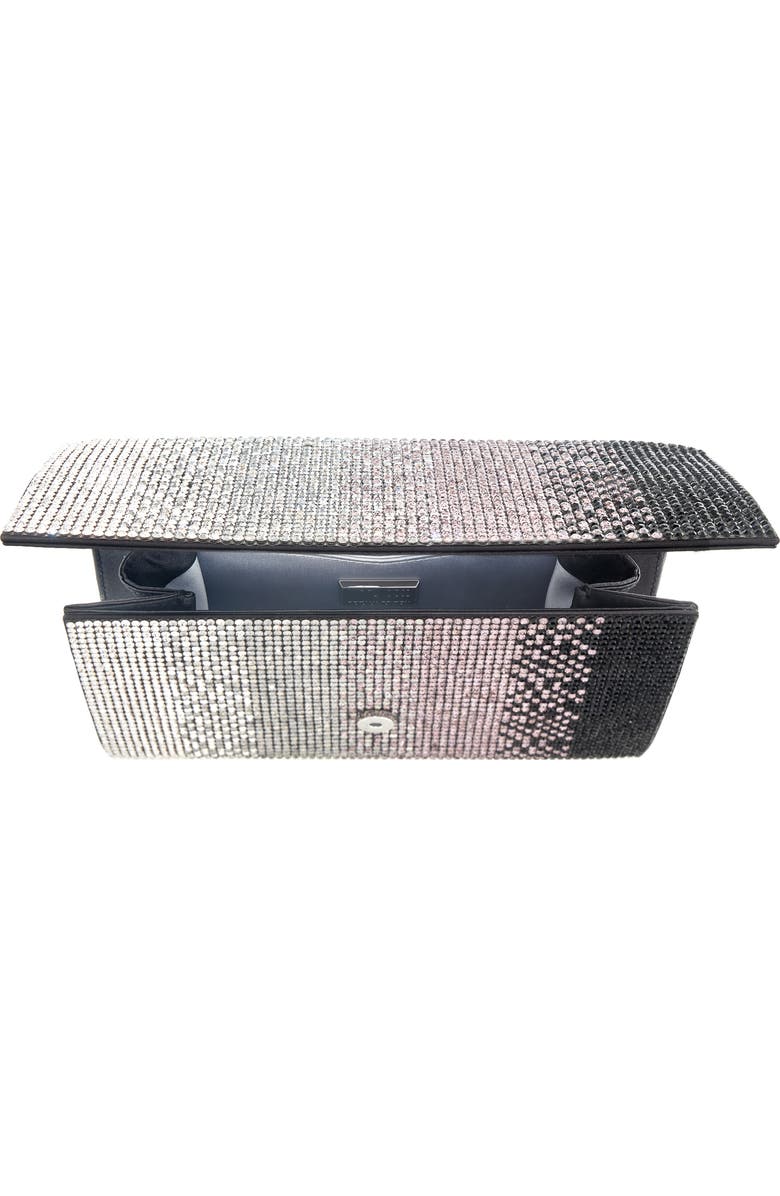 JUDITH LEIBER COUTURE Fizzoni Ombré Crystal Clutch, Alternate, color,