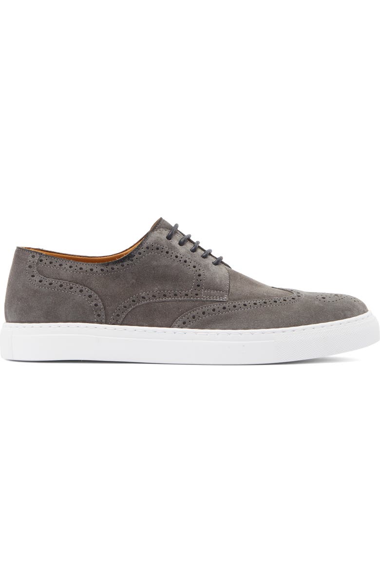 Magnanni Albert Suede Sneaker, Alternate, color,