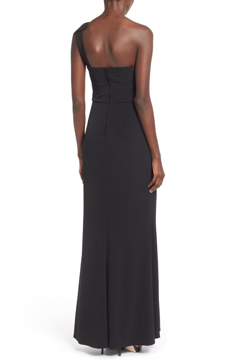 Way-In 'Kelly' One-Shoulder Gown, Alternate, color, 