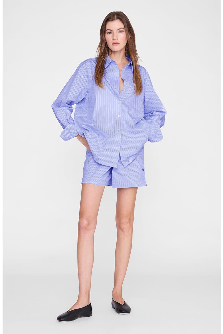 Ramy Short, Main, color, Blue Stripe