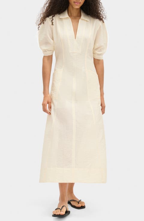 Tracy Cotton Blend Dress
