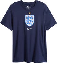 Nike England Crest Cotton Graphic T-Shirt