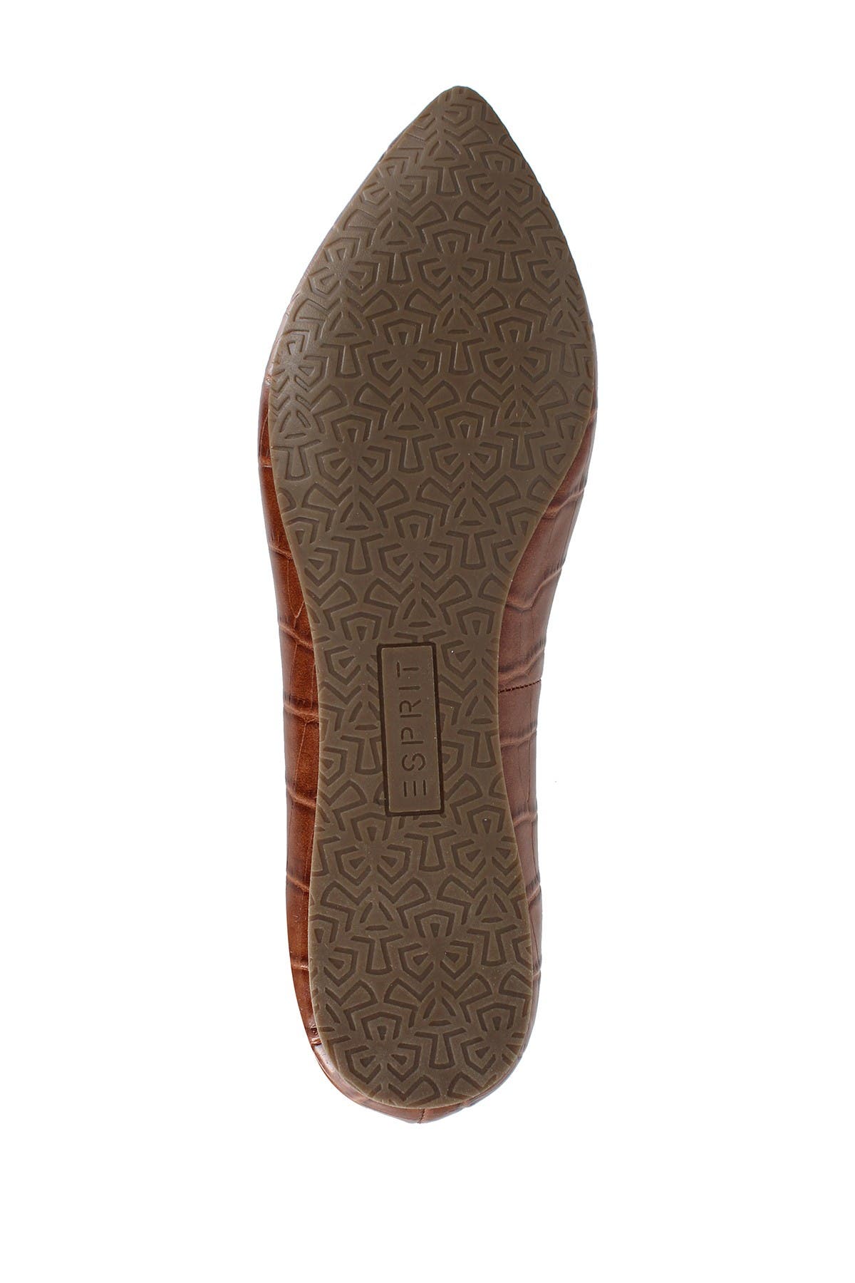 Esprit Blaire Croc Embossed Flat, Alternate, color, 