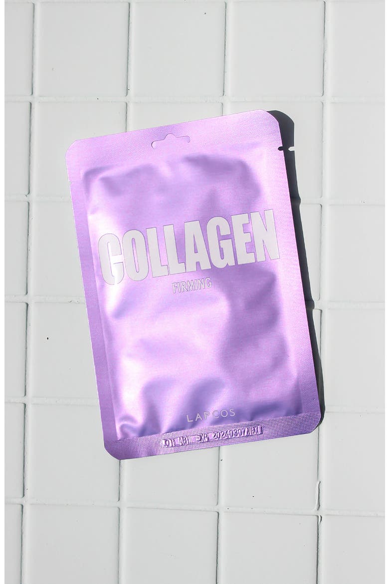 Collagen Firming Sheet Mask, Alternate, color, PURPLE