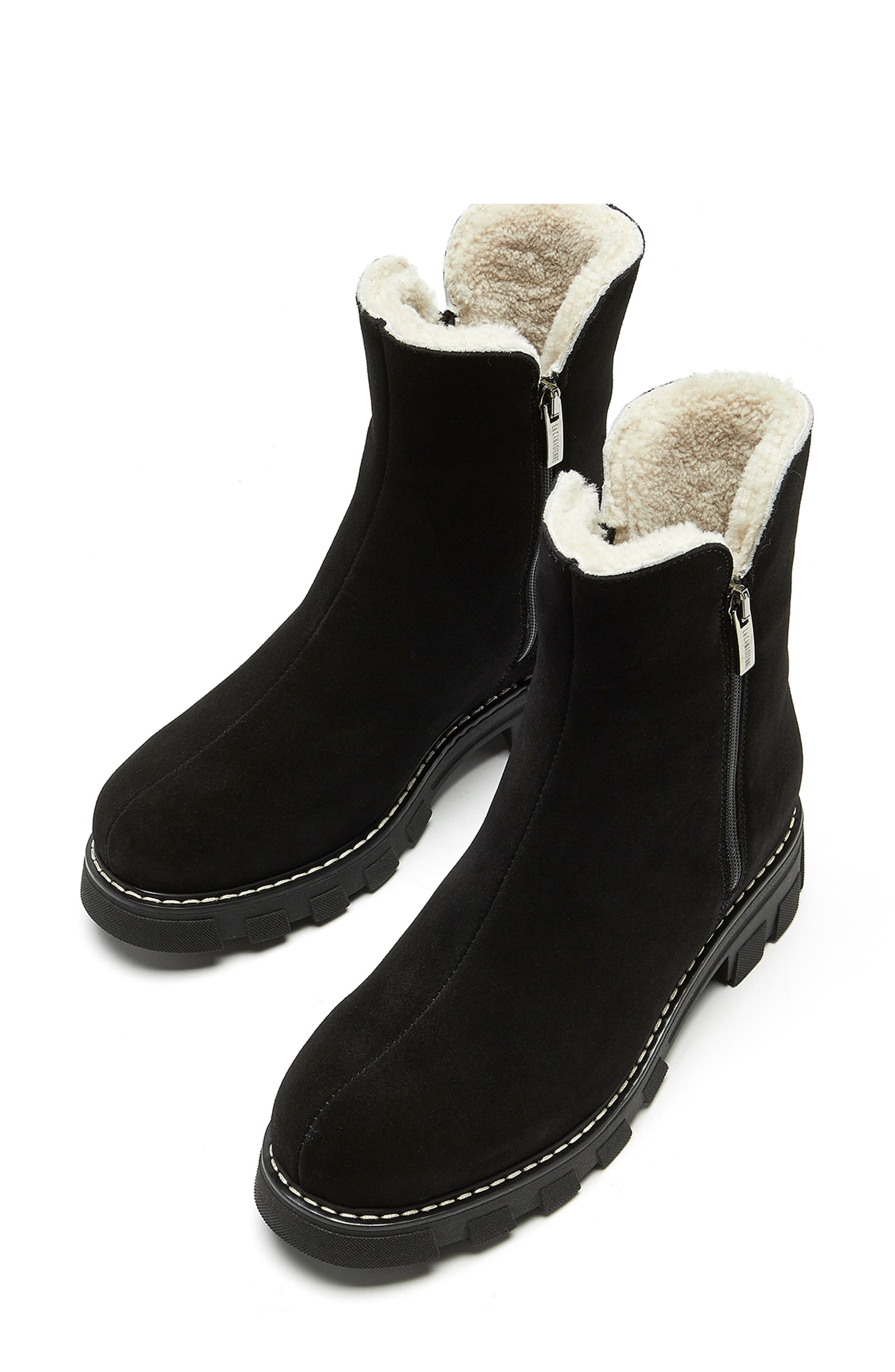La Canadienne Adrianna Genuine Shearling Waterproof Boot, Alternate, color, 