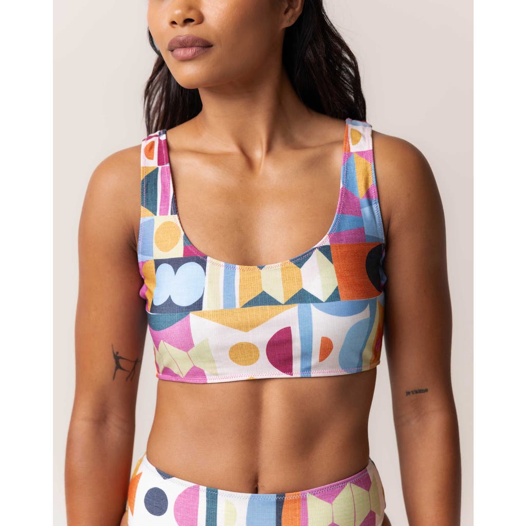 Nani 4-Way Reversible Bralette Swim Top in Rye  product