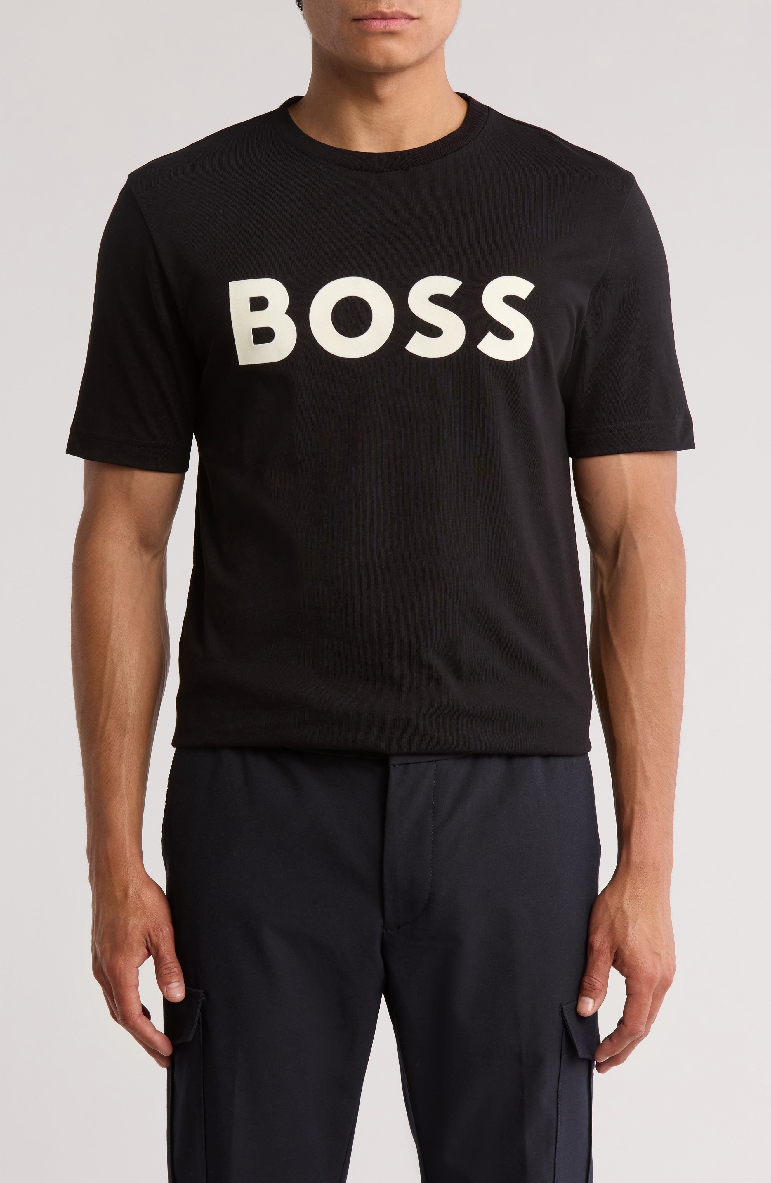 BOSS Tiburt Logo Graphic T-Shirt