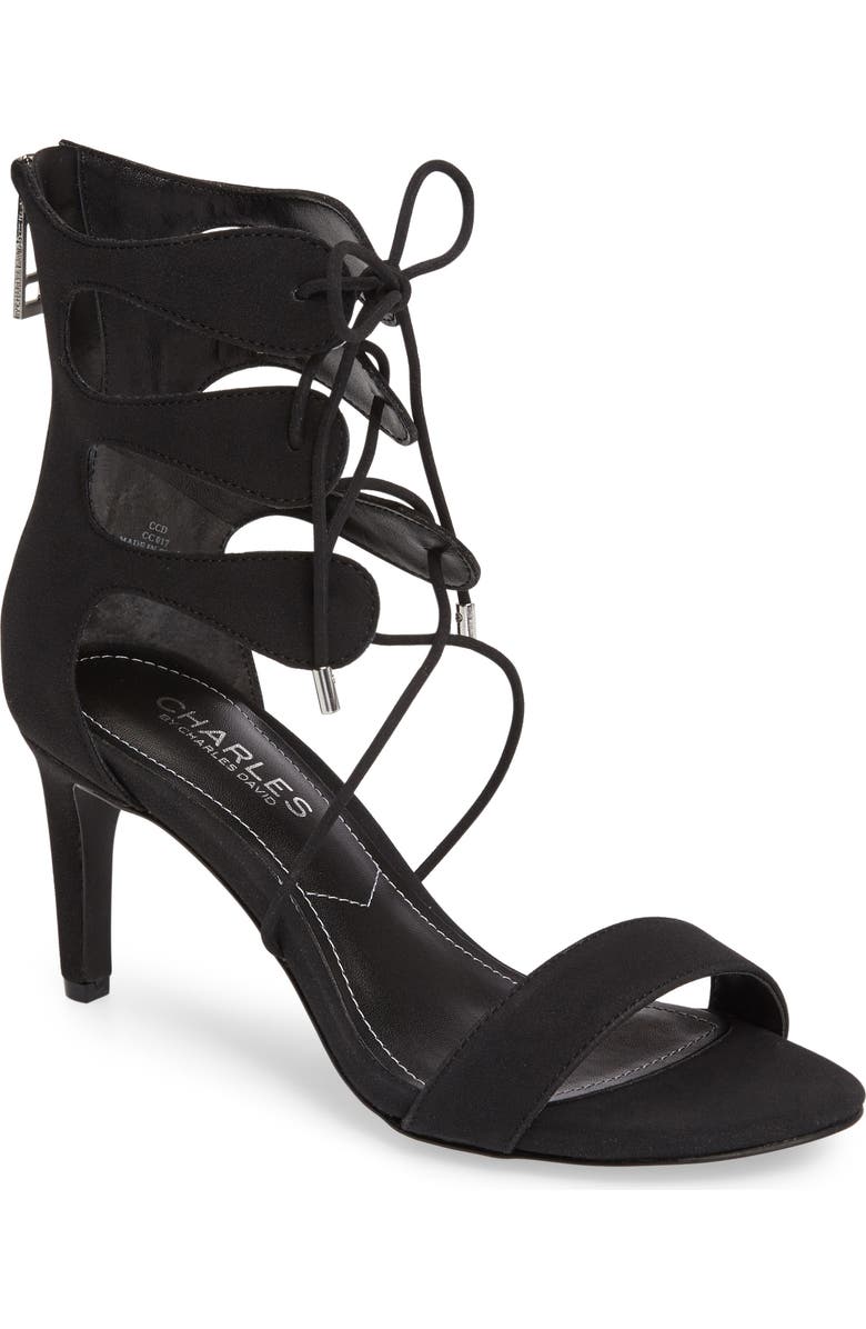 Charles by Charles David Zone Lace-Up Sandal, Main, color,