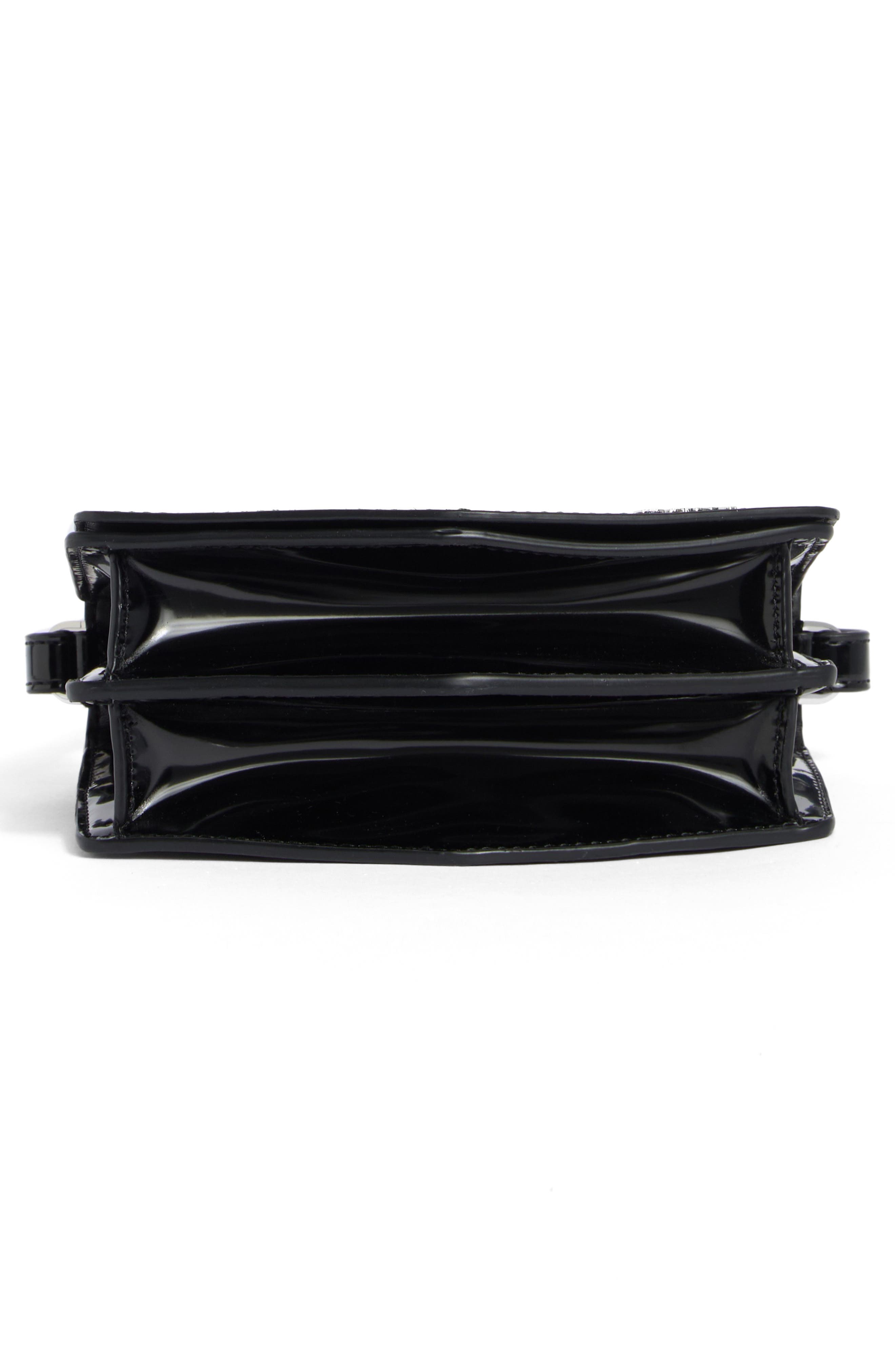 DKNY Riona Crossbody Bag, Alternate, color, Black/ Silver