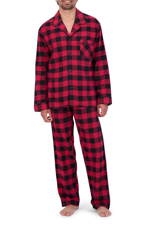 2-Piece Flannel Pajama Set