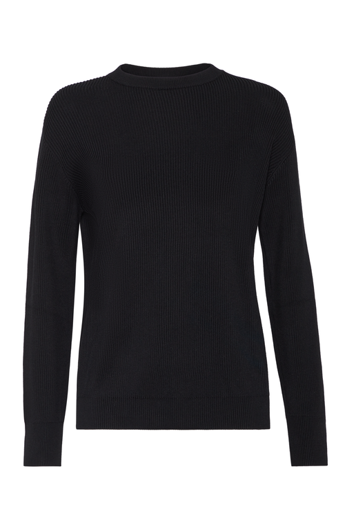 Brunello Cucinelli Cotton Sweater In Black