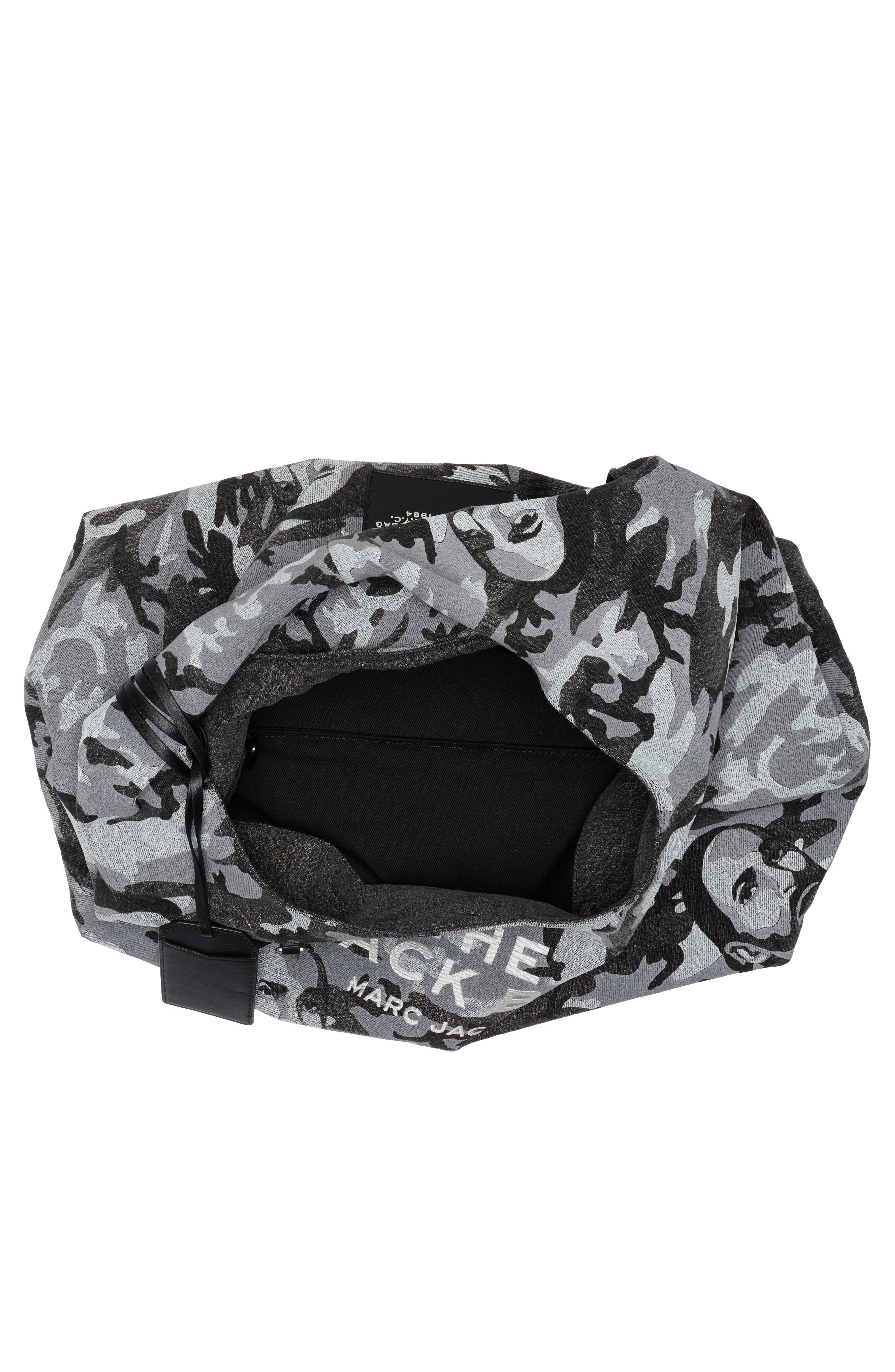 The XL Sack Logo Tote, Alternate, color, GREY WASH