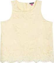 Vince Camuto Lace Overly Tank