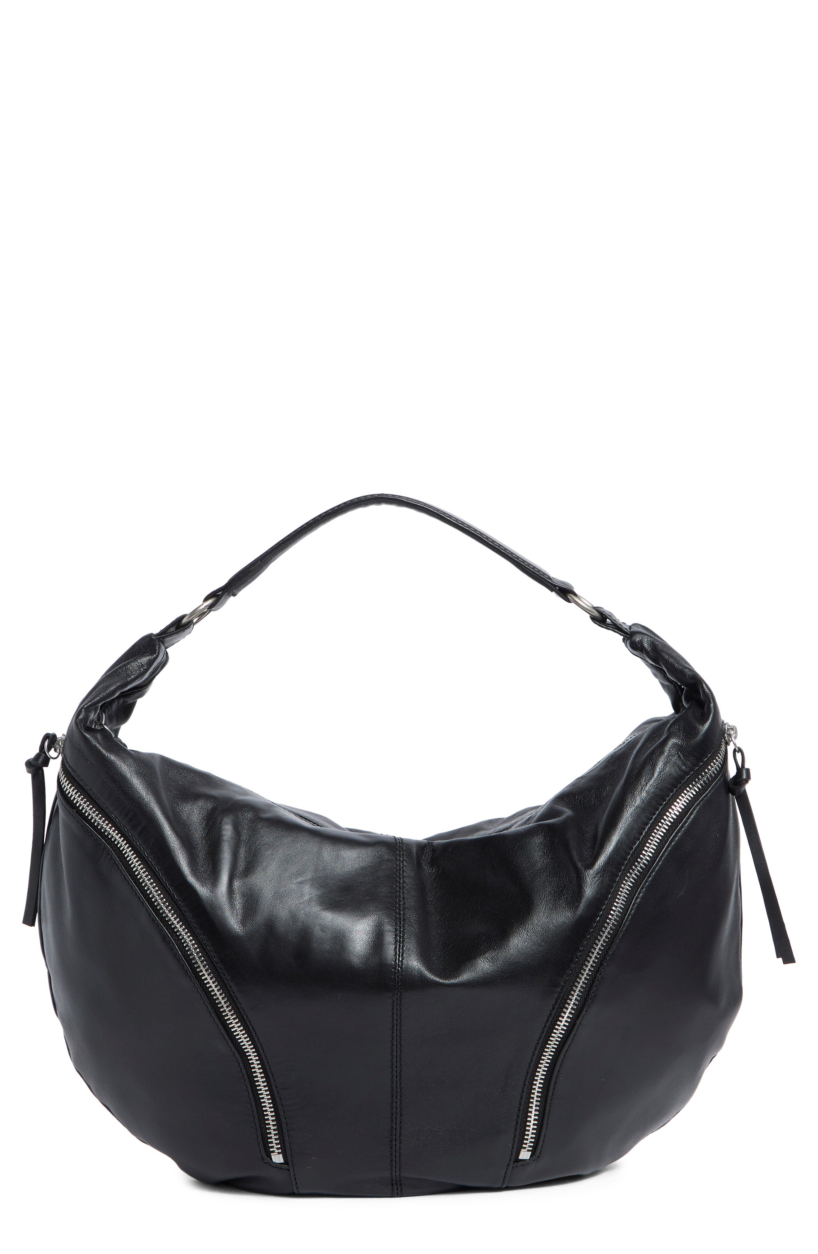 Lucky Brand Lexy Leather Shoulder Bag, Main, color, 