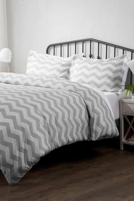 HOMESPUN Premium Ultra Soft Arrow 3-Piece Duvet Cover Set