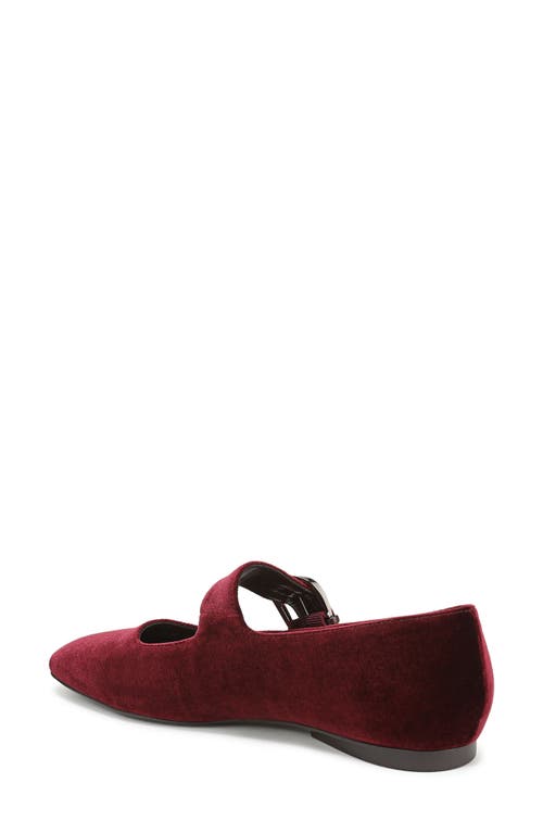 Naturalizer Cosmic Mary Jane Flat In Burgundy