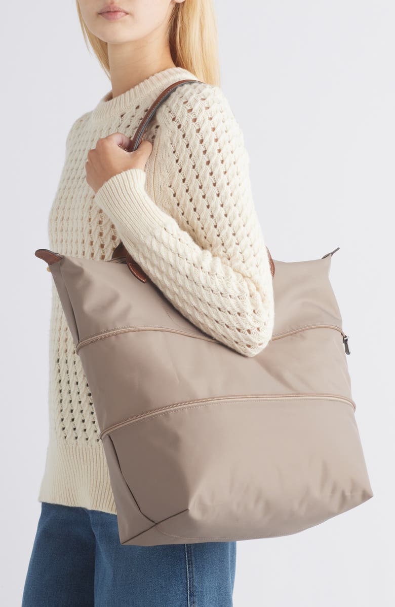 Longchamp Le Pliage Expandable Recycled Nylon Tote, Alternate, color,