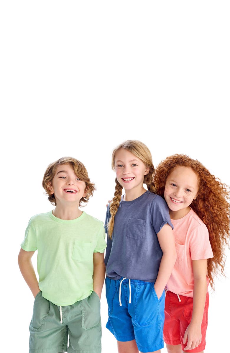 Primary Kids Pocket Tee, Alternate, color, White