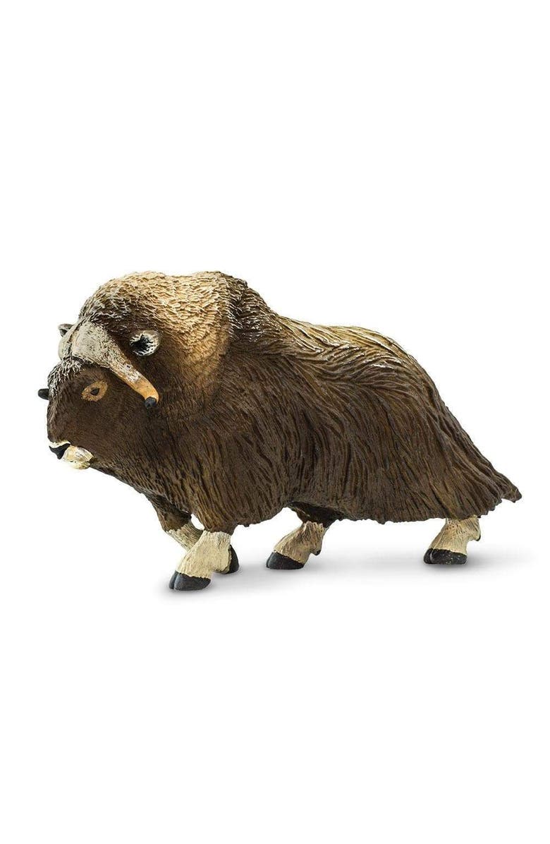 Safari Ltd. Muskox Toy Kids Toy Figure, Alternate, color, NO COLOR