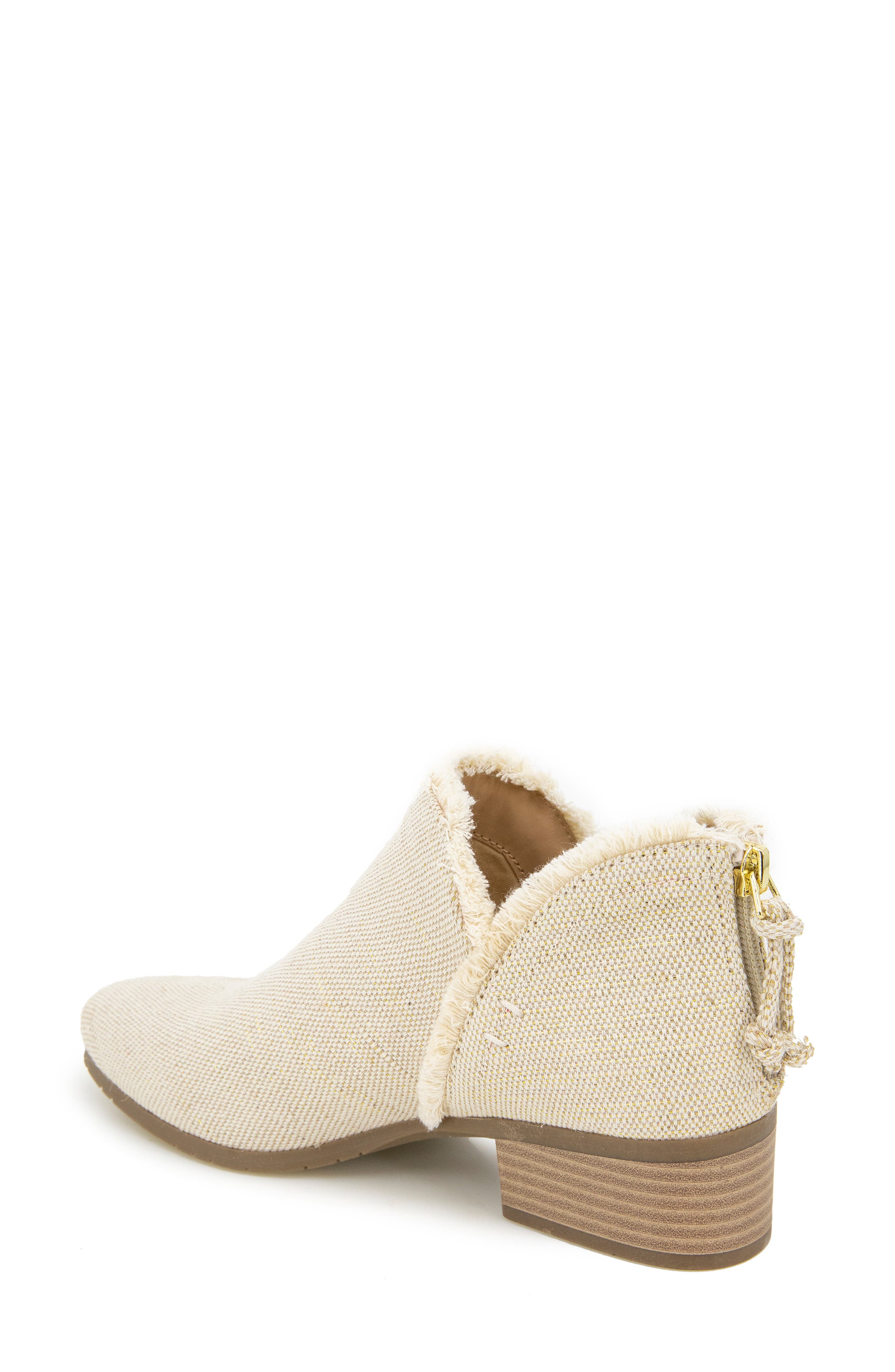 Side Skip Bootie, Alternate, color, SOFT GOLD/NATURAL