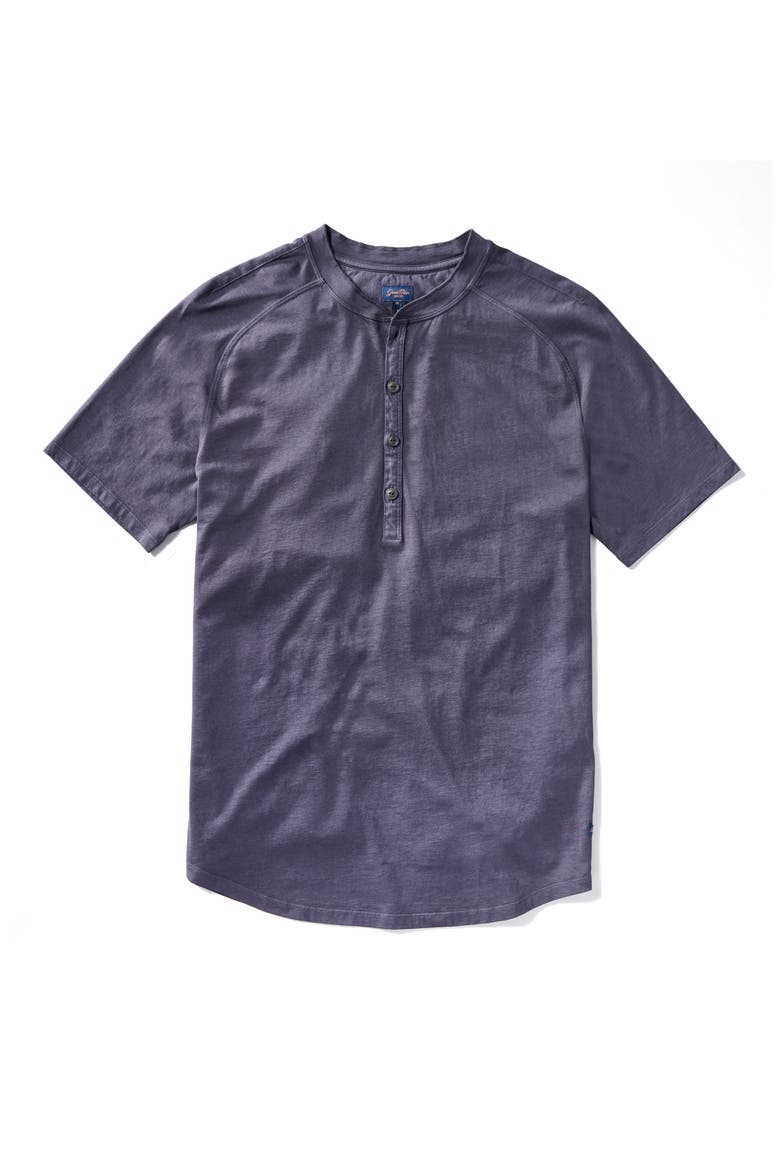 Slubbed Henley, Alternate, color, SKY CAPTAIN