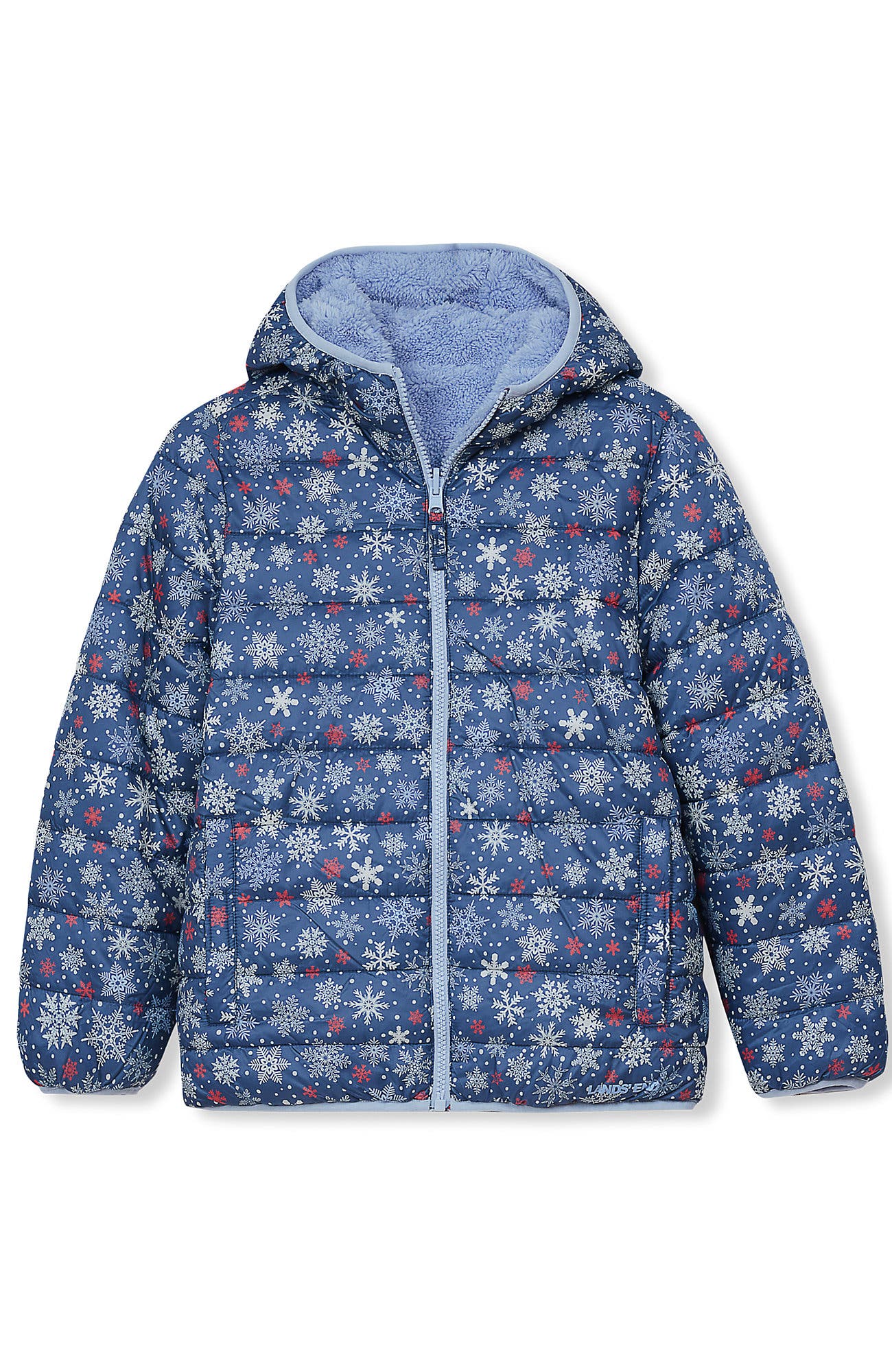 selected Snowflake/Sky Blue