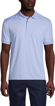 Lands' End School Uniform Young Short Sleeve Rapid Dry Polo Shirt