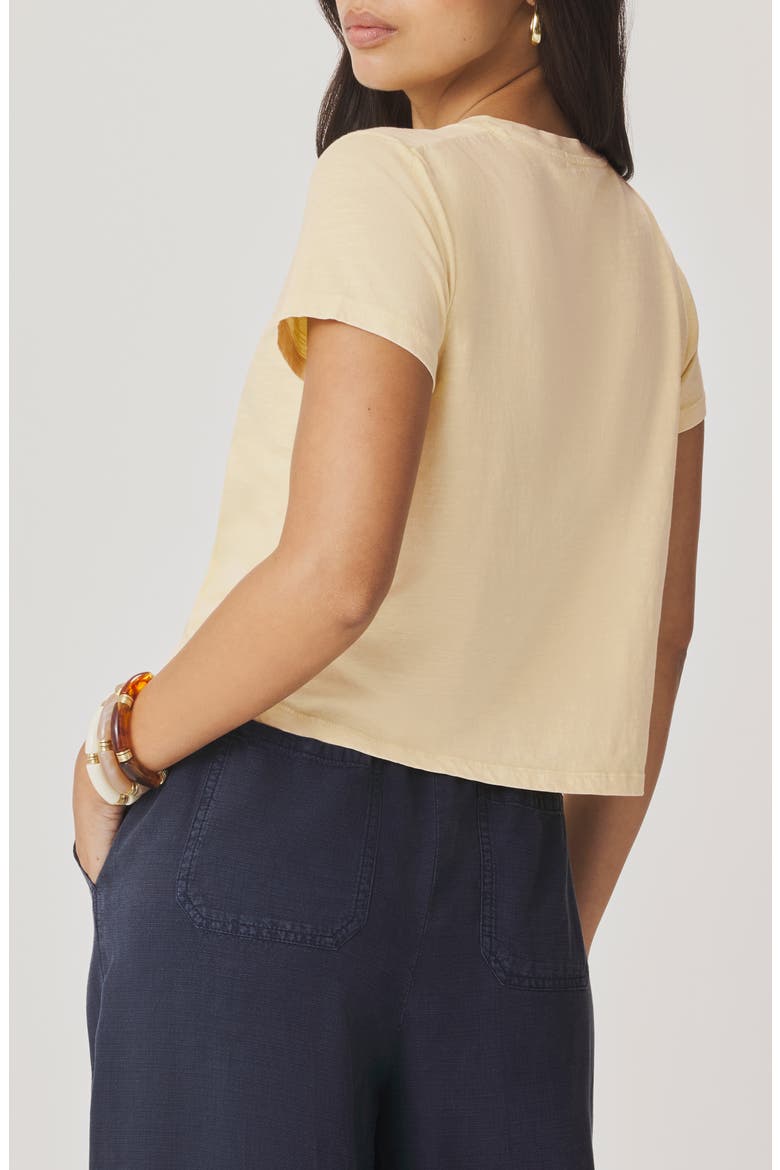 Louisa Short Sleeve T-Shirt, Alternate, color, HONEYSUCKLE BEIGE