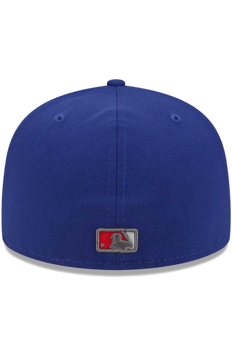 New Era Men's New Era Royal Los Angeles Dodgers Script Fill 59FIFTY Fitted Hat, Alternate, color, 