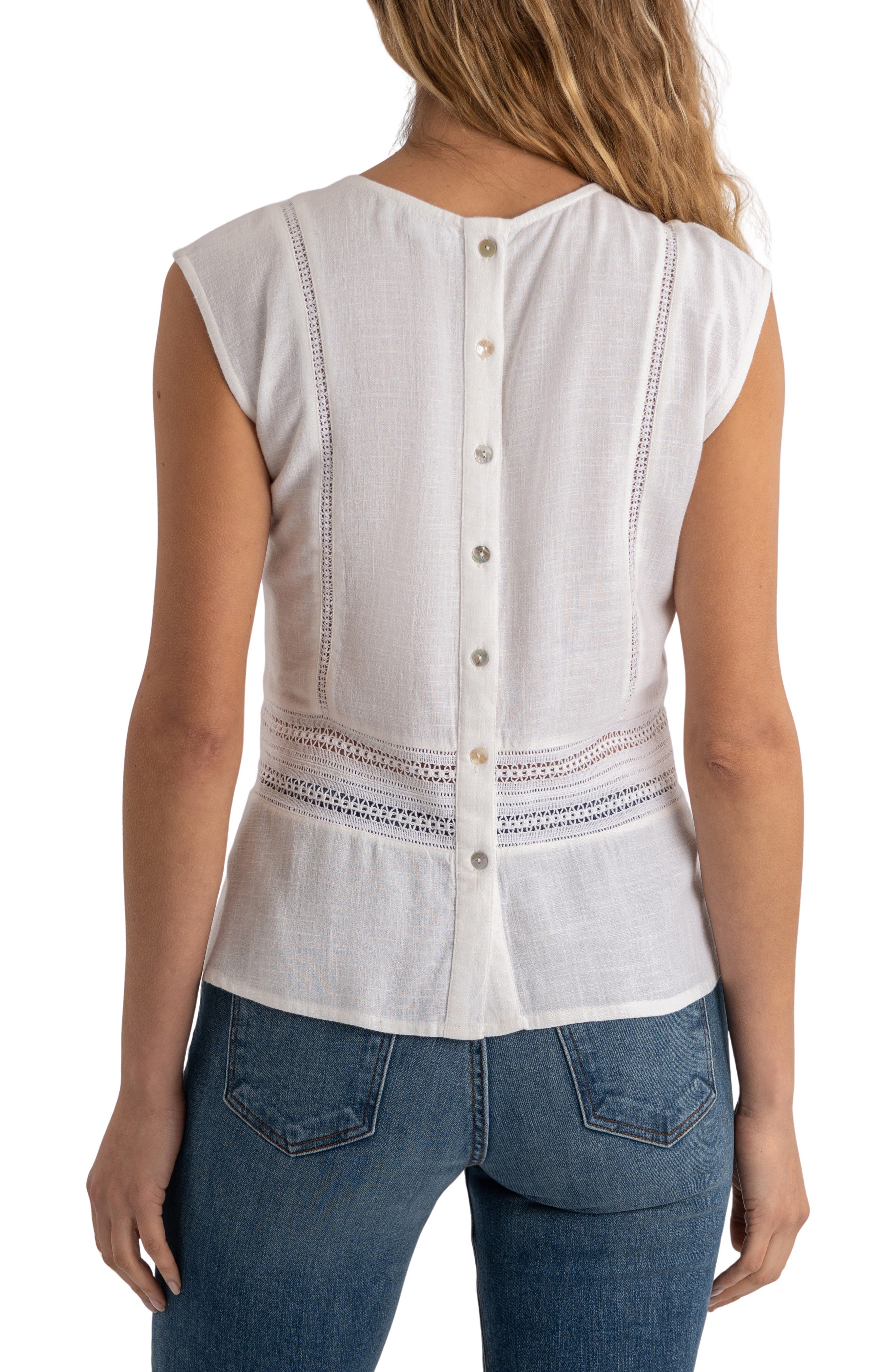 Carly Cap Sleeve Top - image 2
