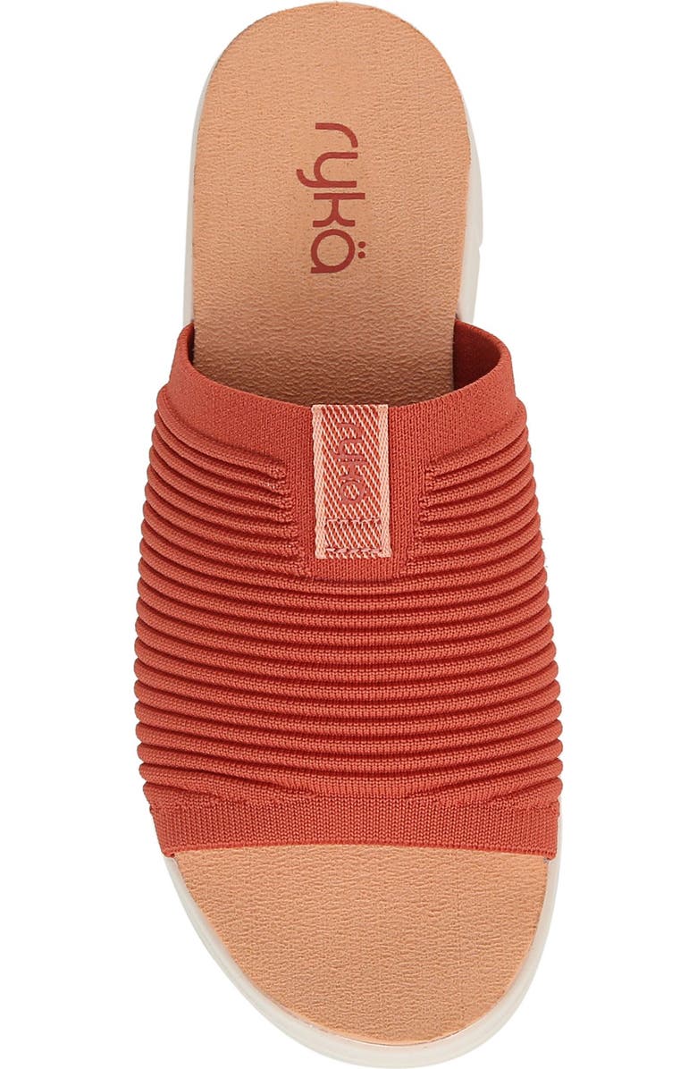 Rykä Epic Slide Sandal, Alternate, color, Orange Paprika