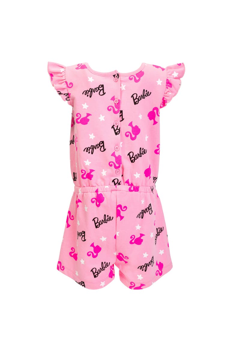 Sleeveless Skater Romper, Alternate, color, Pink