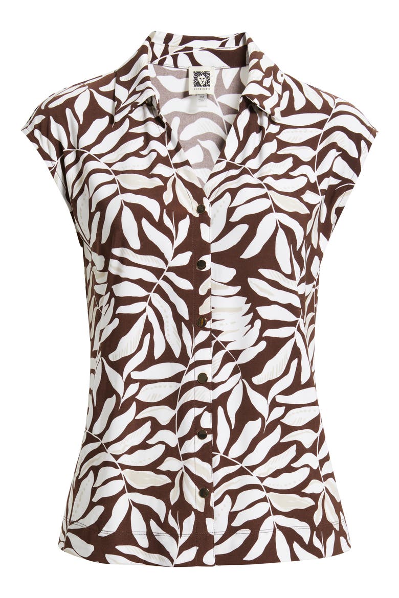 Dolman Sleeve Top, Alternate, color, DARK CHOCOLATE MULTI