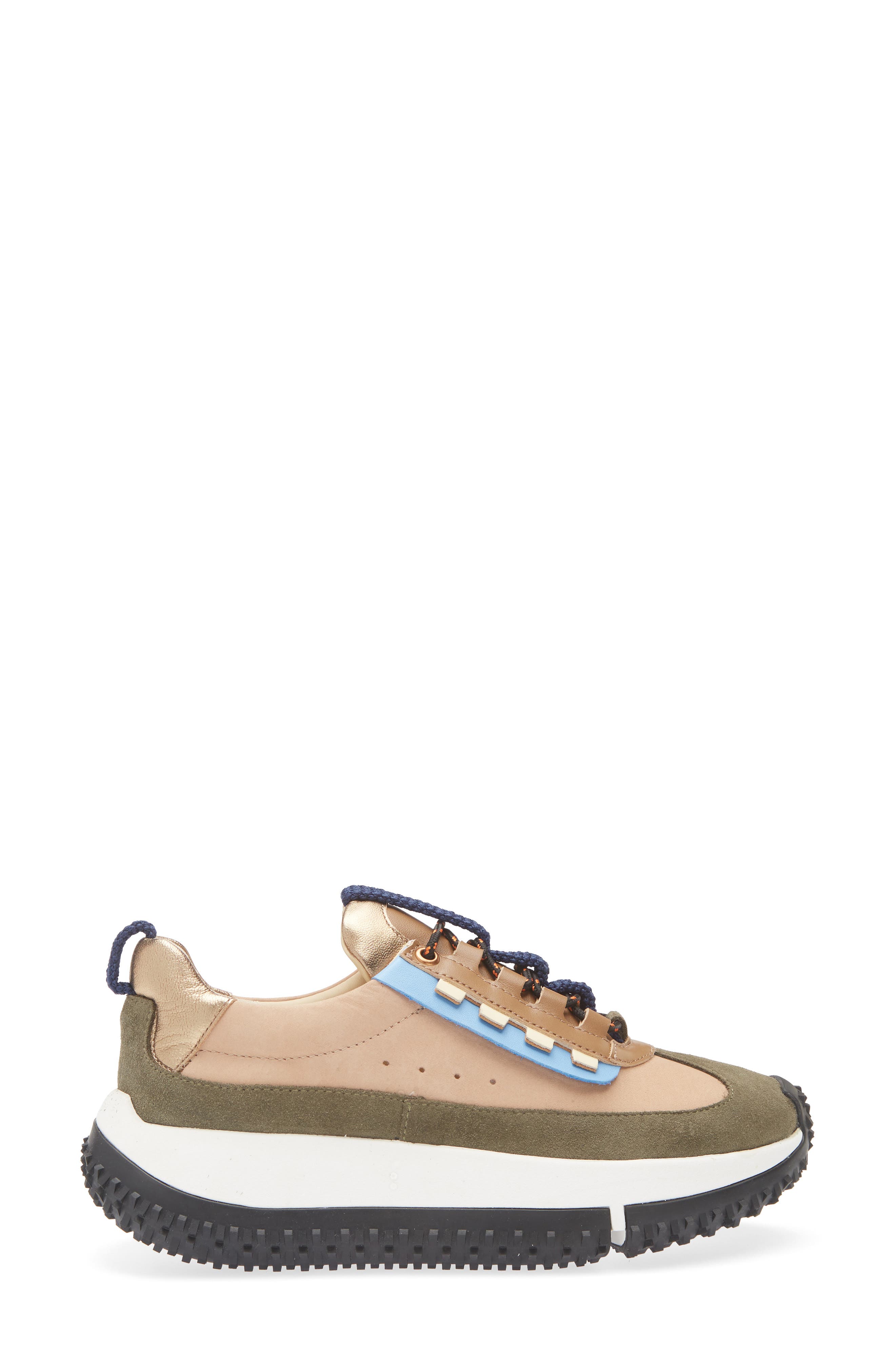 4CCCCEES Kapok Pinto Platform Sneaker, Alternate, color, Mud