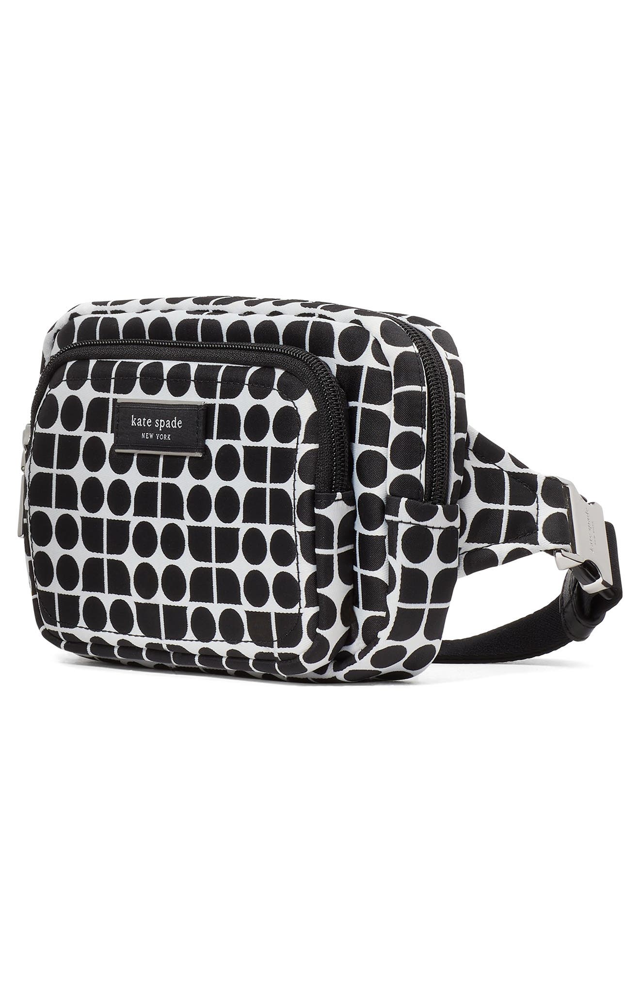 noel belt bag, Alternate, color, BLACK MULTI.