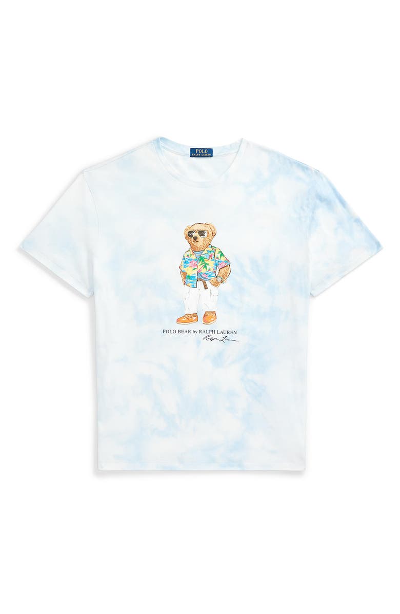 Polo Ralph Lauren Polo Bear Tie Dye Graphic T-Shirt, Alternate, color,