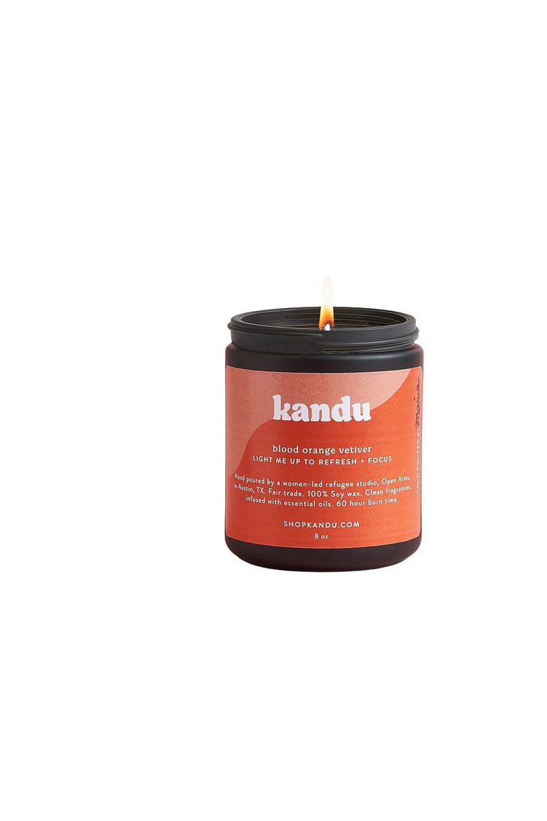 Blood Orange Vetiver 8 Oz Candle, Main, color, No Color