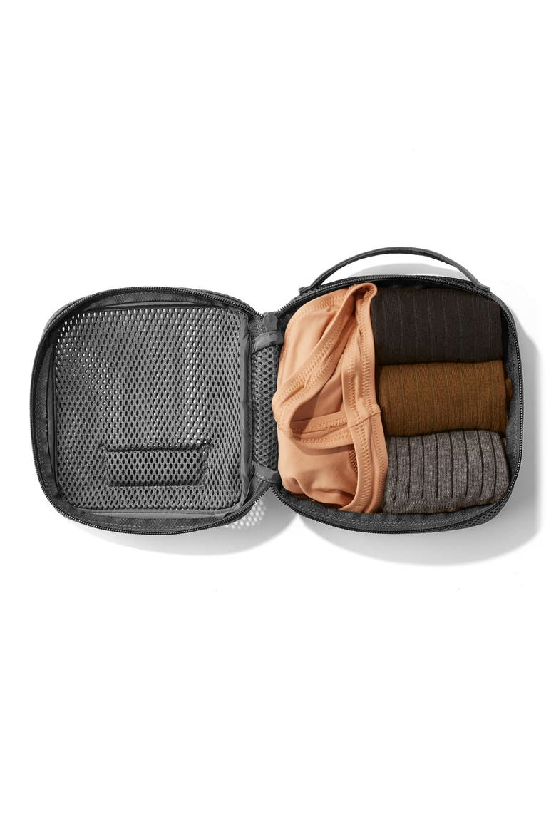 Roma Small Packing Cube, Alternate, color, CARBON