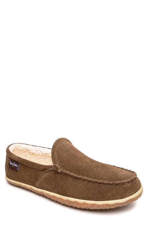 Men s Faux Shearling Slippers with Arch Support Nordstrom