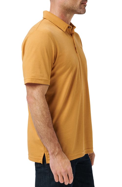 Travismathew The Zinna 2.0 Polo Shirt In Yellow