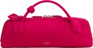 Alaïa Le Teckel Suede East/West Clutch