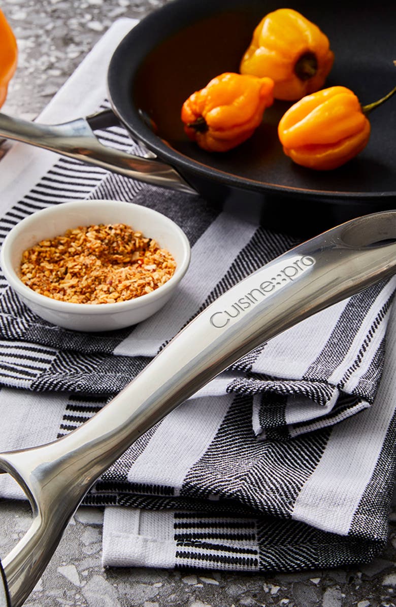 Cuisine::pro<sup
®</sup
 iD3<sup
®</sup
 Frypan with Helper Handle 12.5", Alternate, color, Black