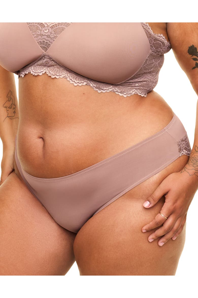 Jainey Bikini Panties, Alternate, color, Medium beige