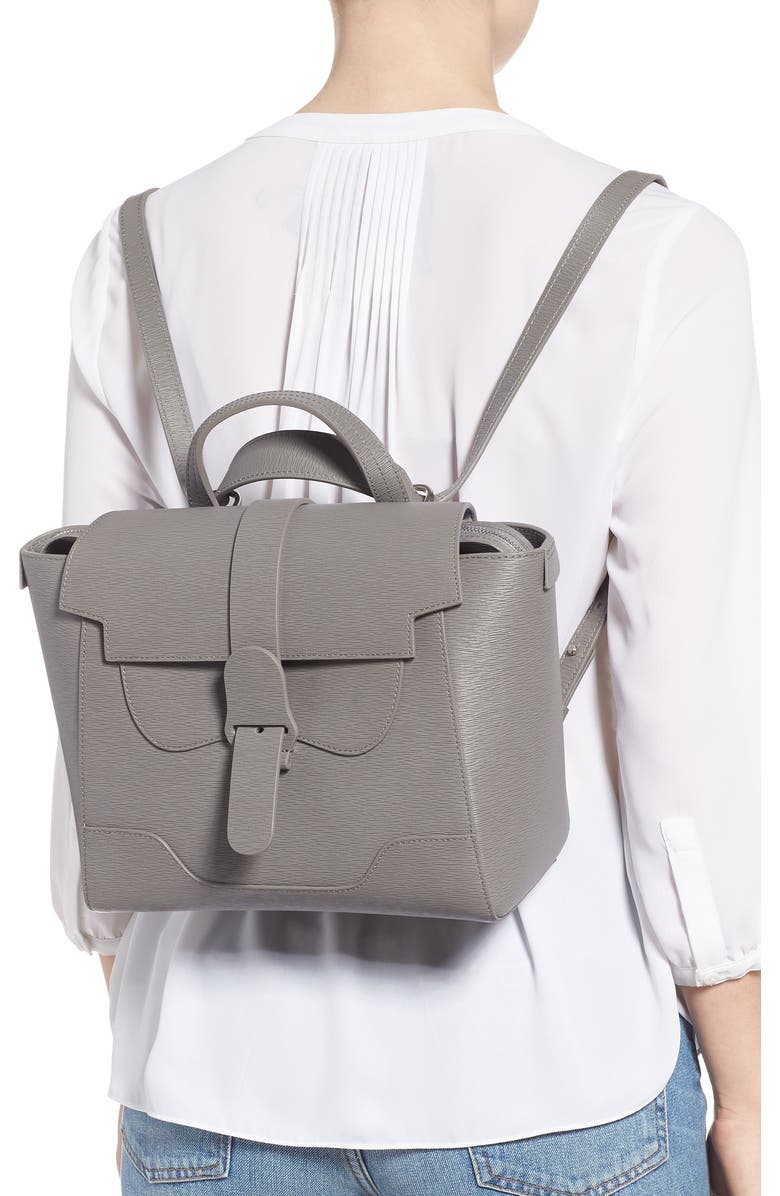 SENREVE Midi Maestra Leather Satchel, Alternate, color,